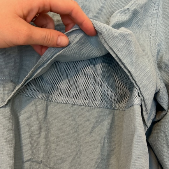 The North Face light blue button up size XL - Picture 4 of 4